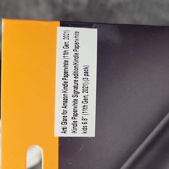 2 Amazon Kindle Paperwhite black hard case screen protector New 11th gen 2021 - Picture 5 of 6